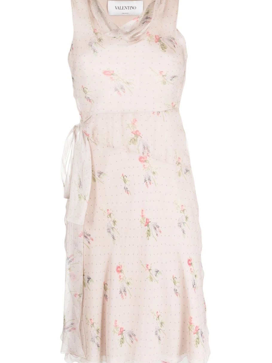 Women dress floral-print silk ETRO 0501